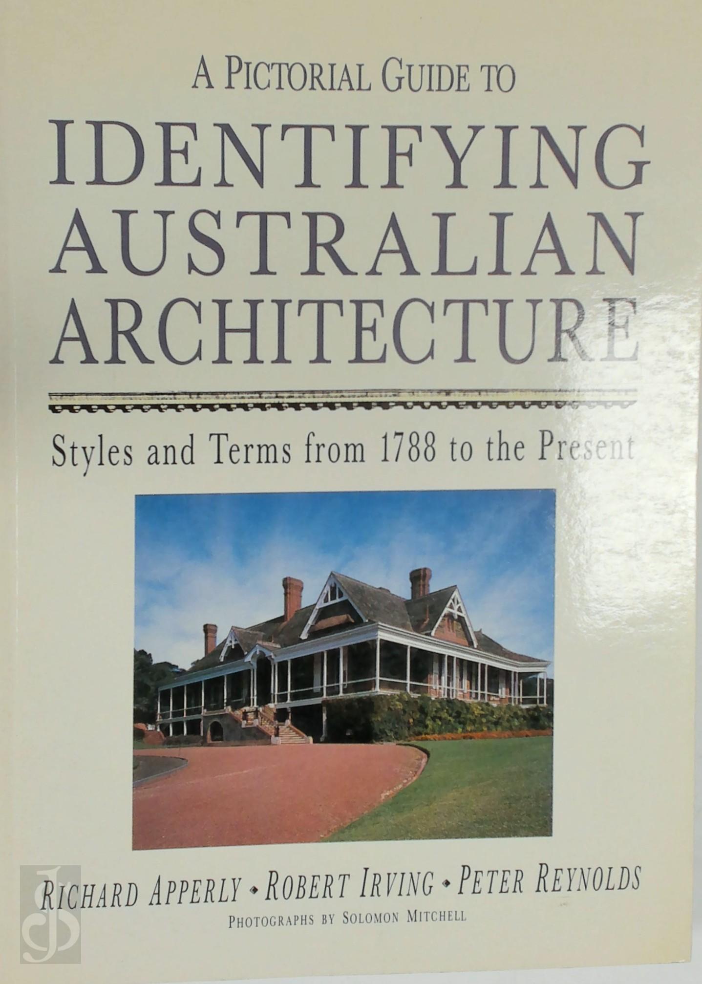 Richard Apperly - A Pictorial Guide to Identifying Australian Architecture