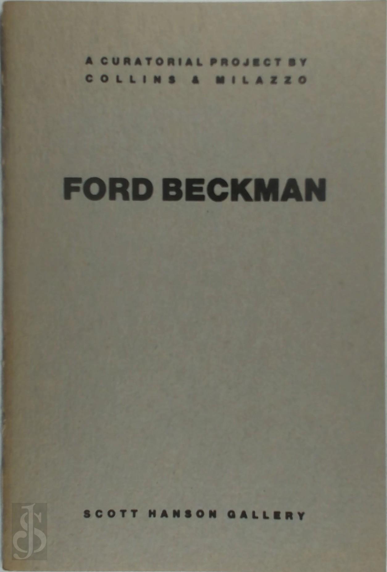 Ford Beckman 376406 - A Curatorial Project by Collins & Milazzo, January 1990: Ford Beckman