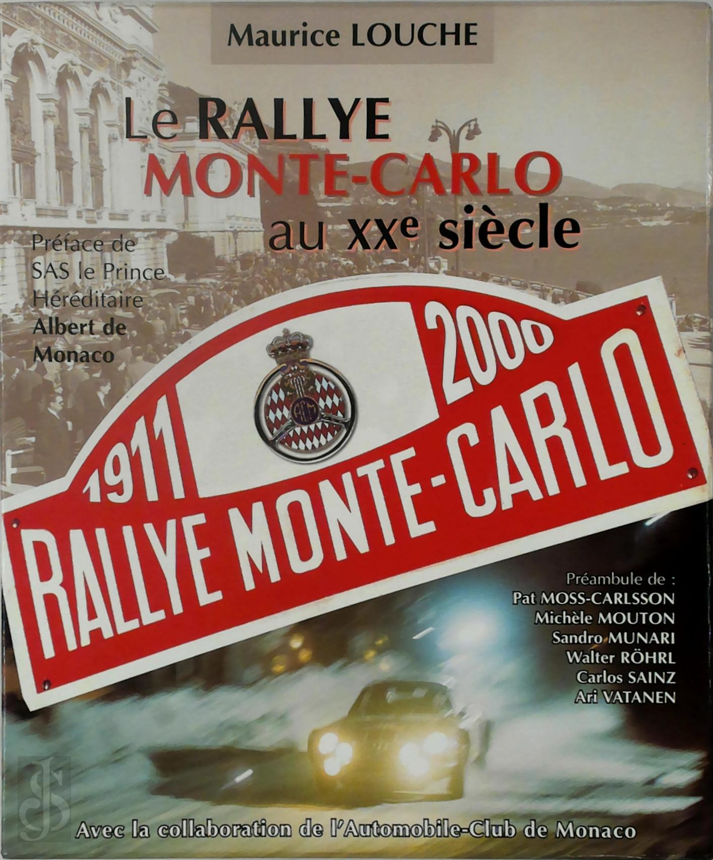 Maurice Louche 399997 - Le Rallye Monte-Carlo au XXe sicle