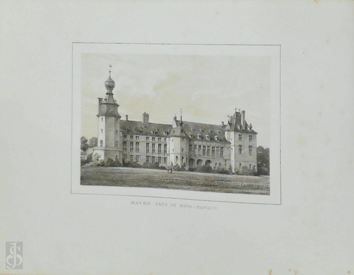 mile Damseaux 17654 - La Belgique Pittoresque - les Chateaux. Premire Anne 1872