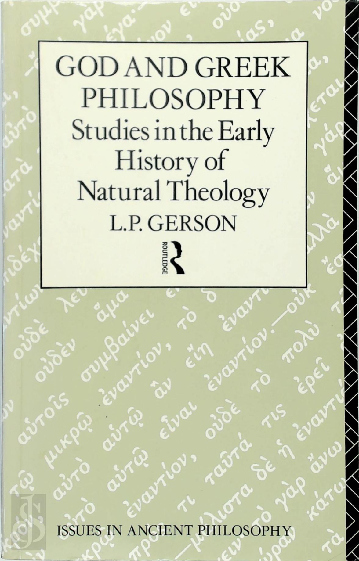 Lloyd P. Gerson - God and Greek Philosophy