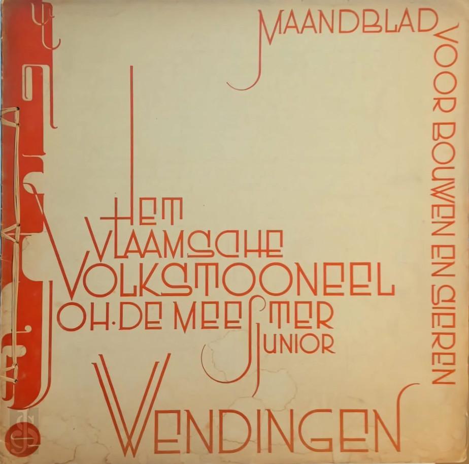 Michel de Ghelderode 242054 - Wendingen - Het Vlaamsche Volkstooneel. 8ste serie, nummer 3 (1927)