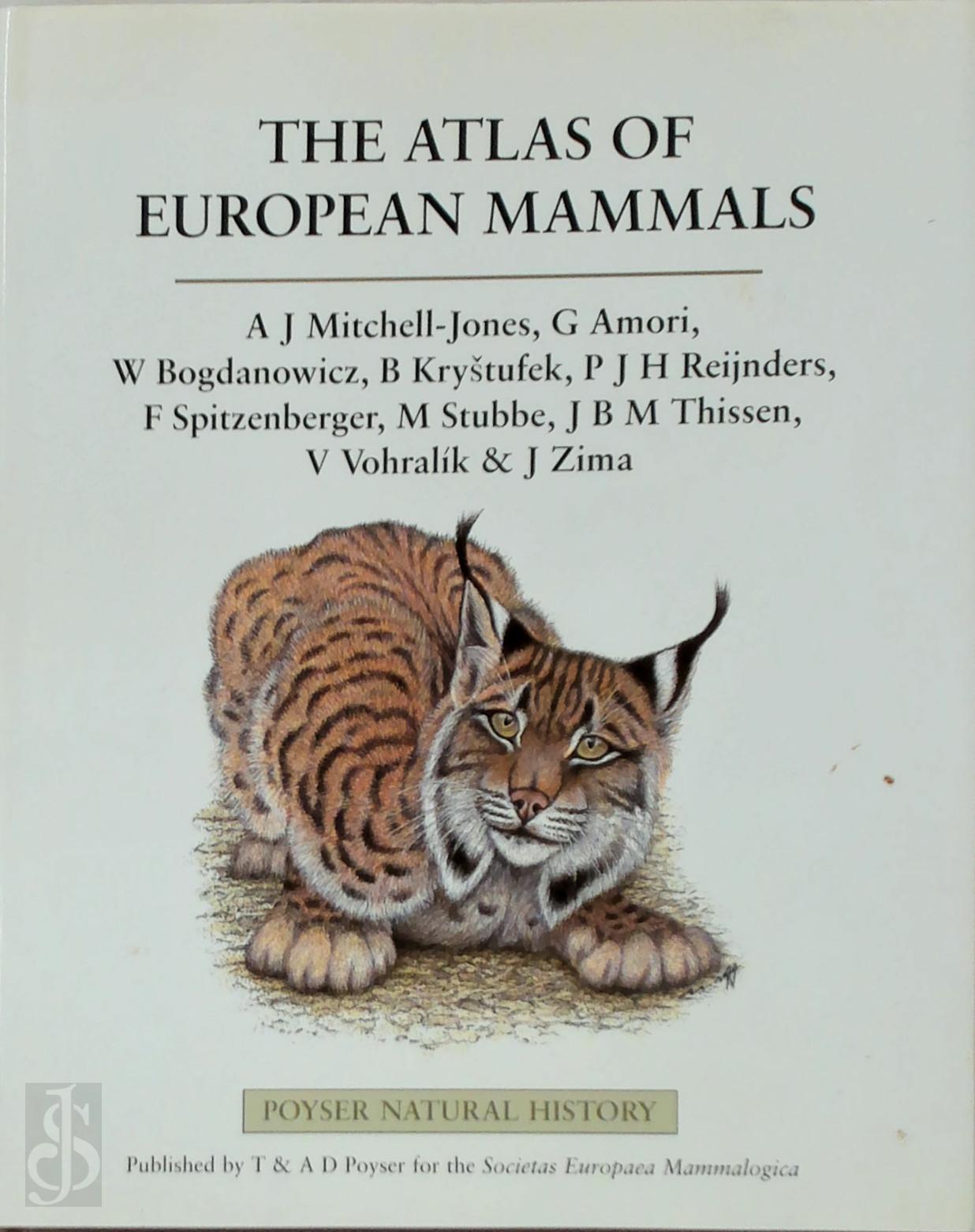 Anthony J. Mitchell-Jones 441651, G. Amori , W. Bogdanowicz , B. Krystufek , P.J.H. Reijnders , F. Spitzenberger 23594, M. Stubbe 164380, J.B.M. Thissen , V. Vohralik , J. Zima - The Atlas of European Mammals