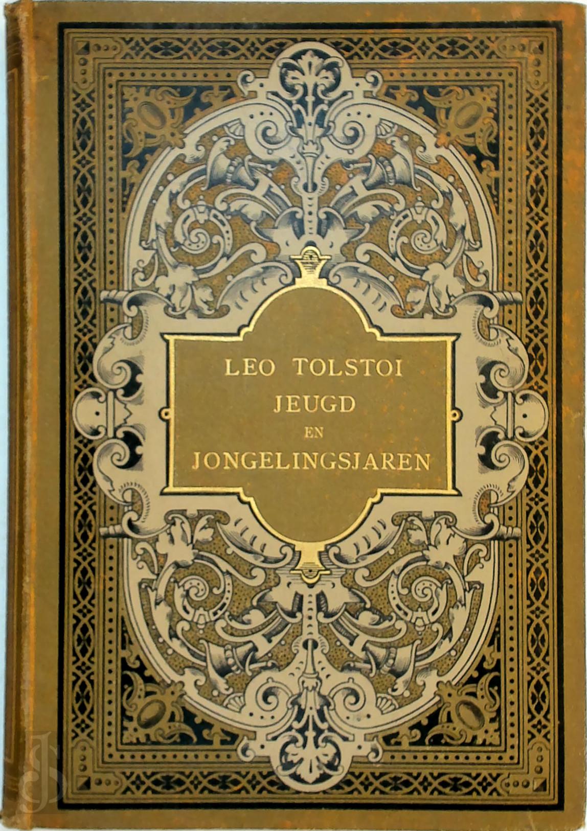 Leo Tolstoi 18967 - Jeugd en Jongelingsjaren. Naar de Fransche vertaling van Michel Delines voor Nederland bewerkt door B.H. van Breemen - Gellustreerd met 26 houtgravures