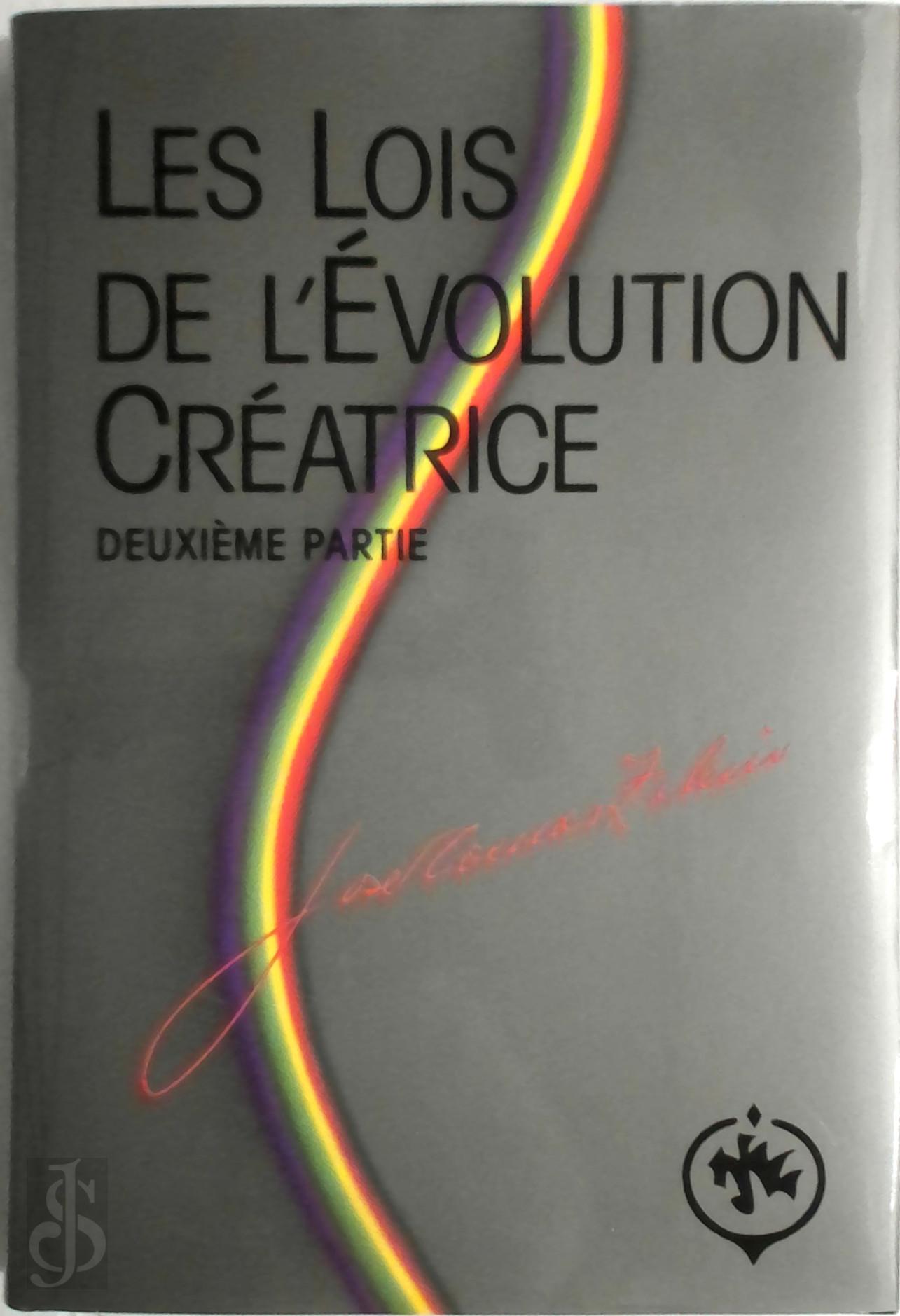 Jos Tomas Zeberio 229315, Janine Mzard 210568 - Les lois de l'evolution creatrice