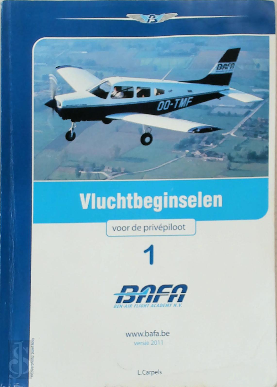L. Carpels - Complete cursus voor de privpiloot Ben-Air Flight Academy. [11 delen + CRP-I Computer + plattegrond