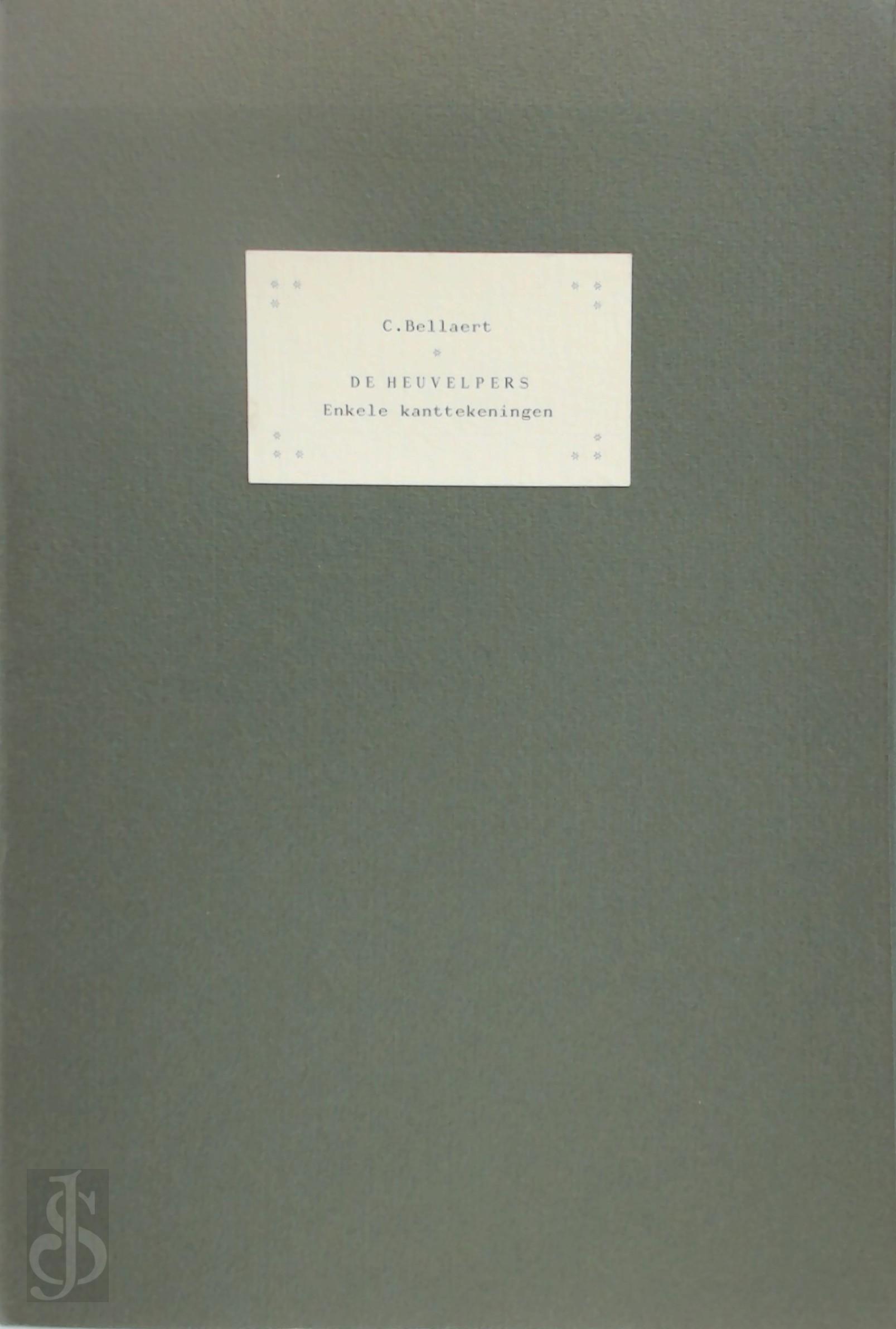 C. Bellaert 152295 - De Heuvelpers: Enkele kanttekeningen