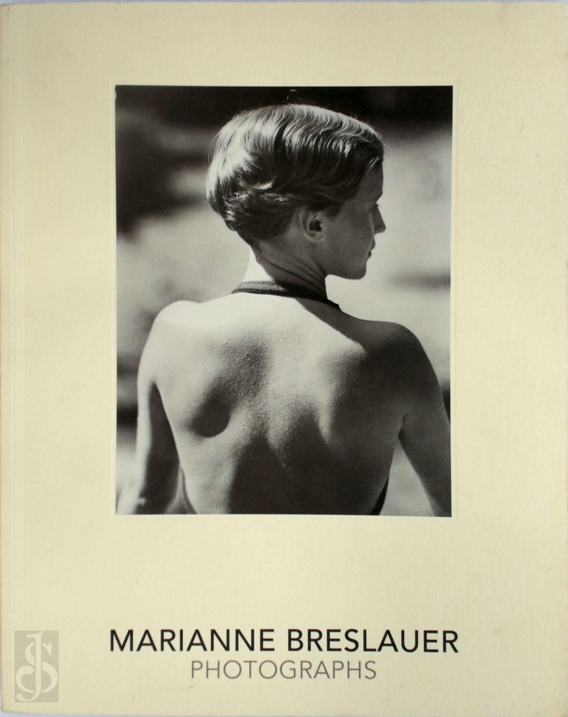 Kathrin Beer - Marianne Breslauer. Photographs