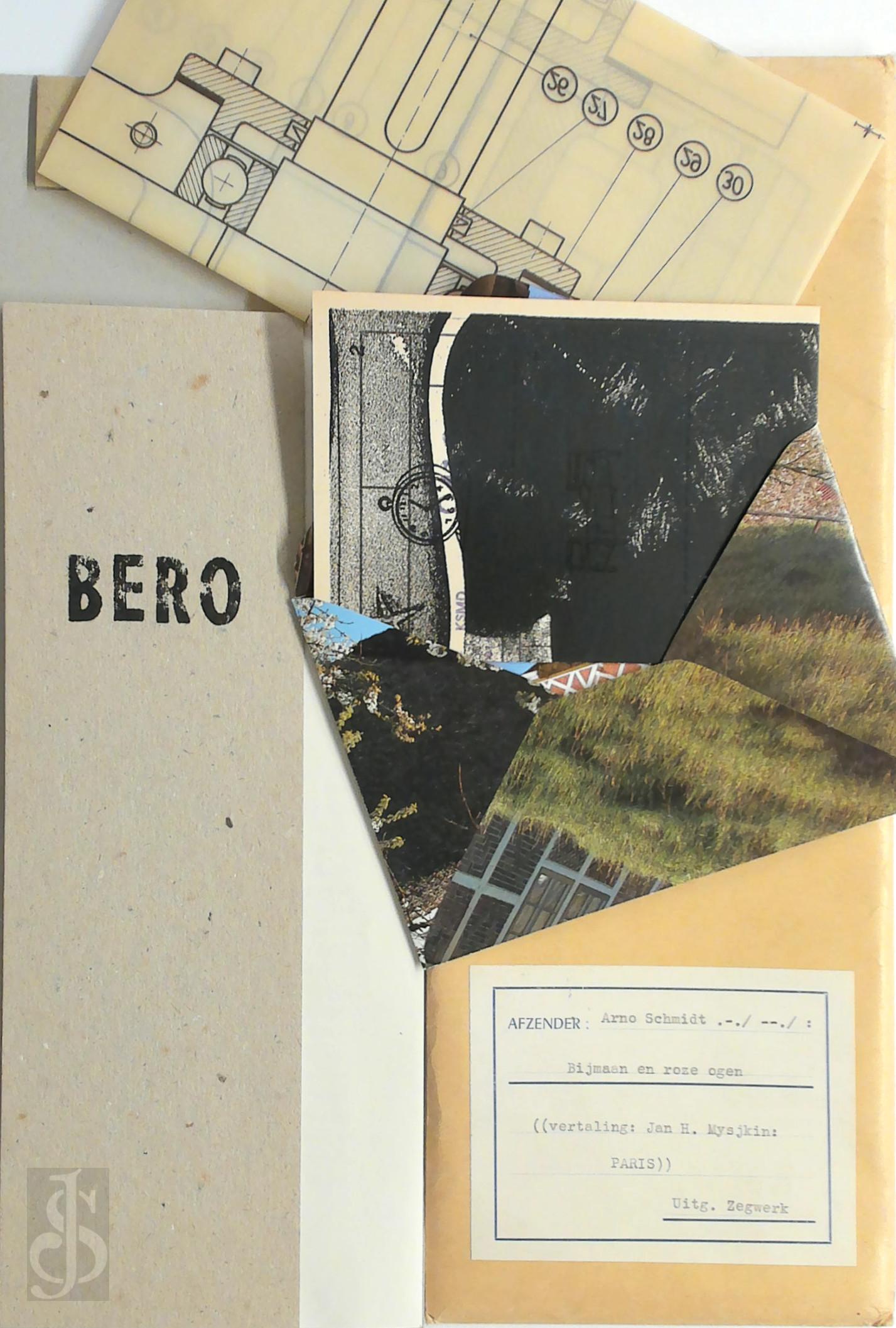 Arno Schmidt 19871 - Bijmaan en roze ogen [25 ex.]. (Nr. 24 uit de Faust = Cyclus van de auteur)
