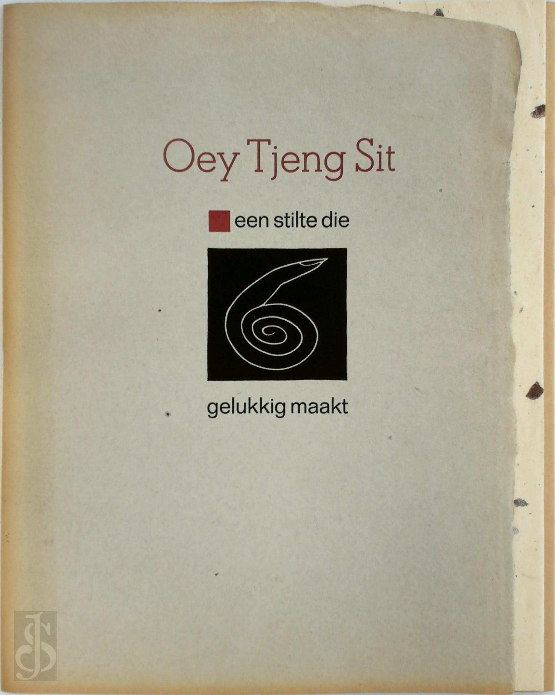 Tjeng Sit Oey 213680 - Een stilte die gelukkig maakt