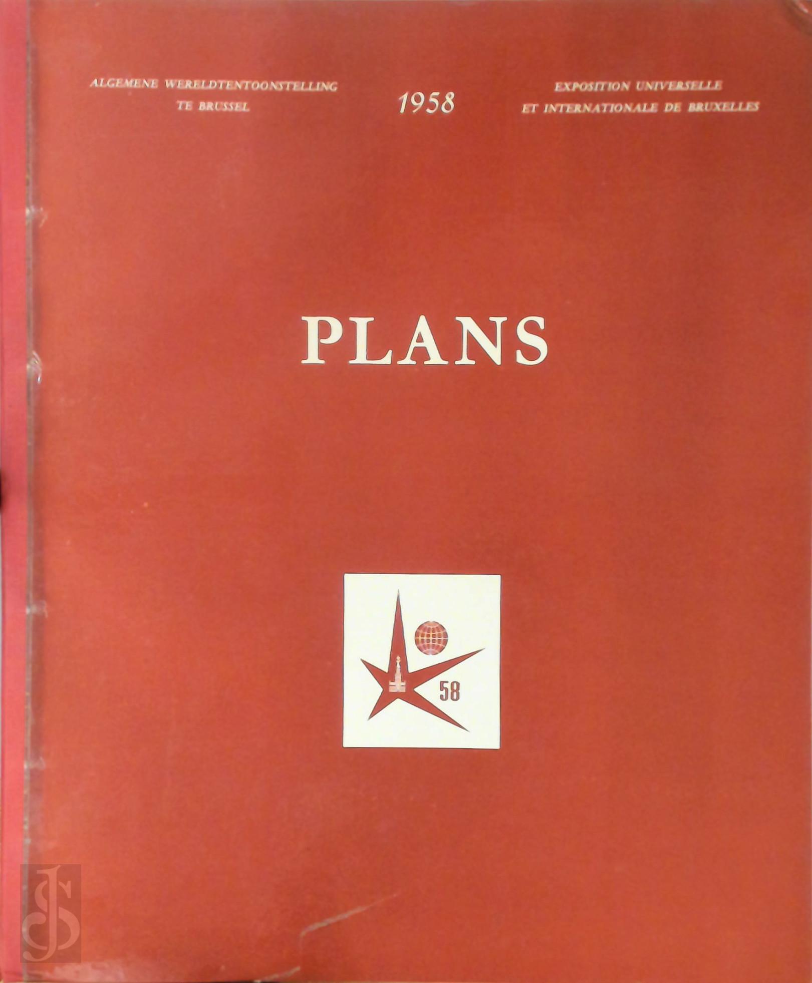  - Plans - Algemene wereldtentoonstelling te Brussel - 1958. Exposition universelle et internationale de Bruxelles