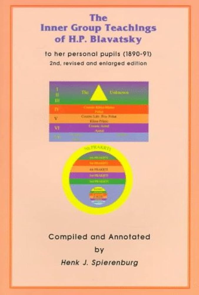 Henk J. Spierenburg - The Inner Group Teachings of H.P. Blavatsky. To her personal pupils 1890-91