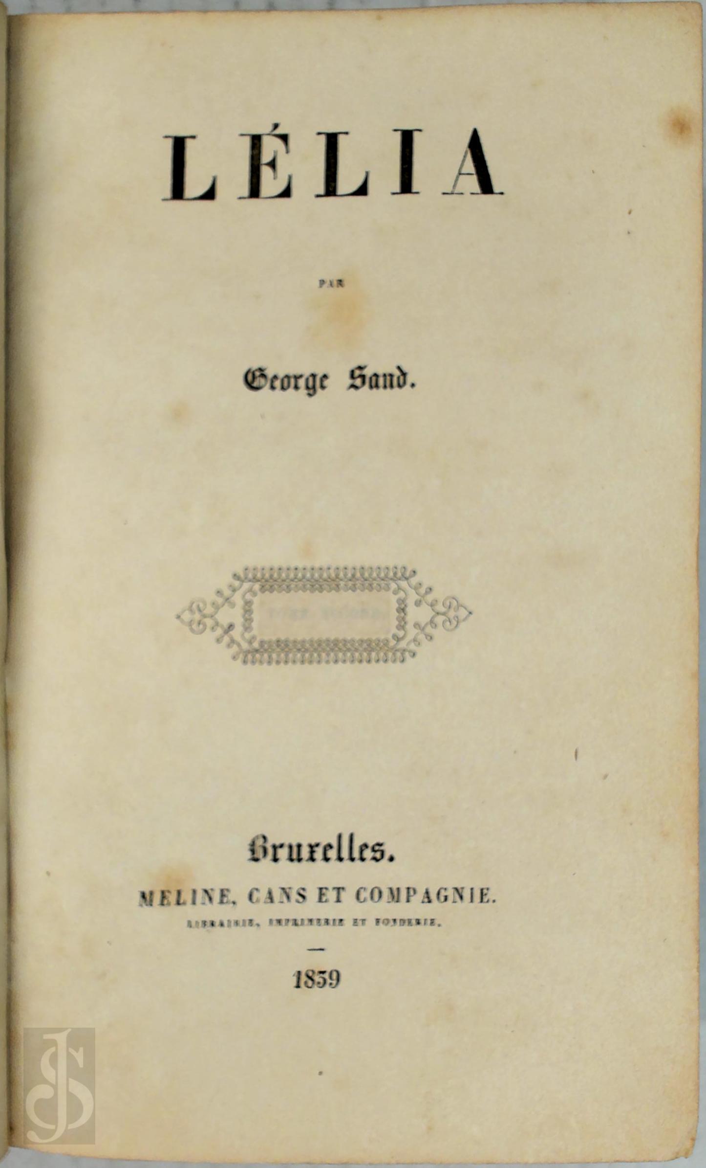 George Sand 27422 - Llia