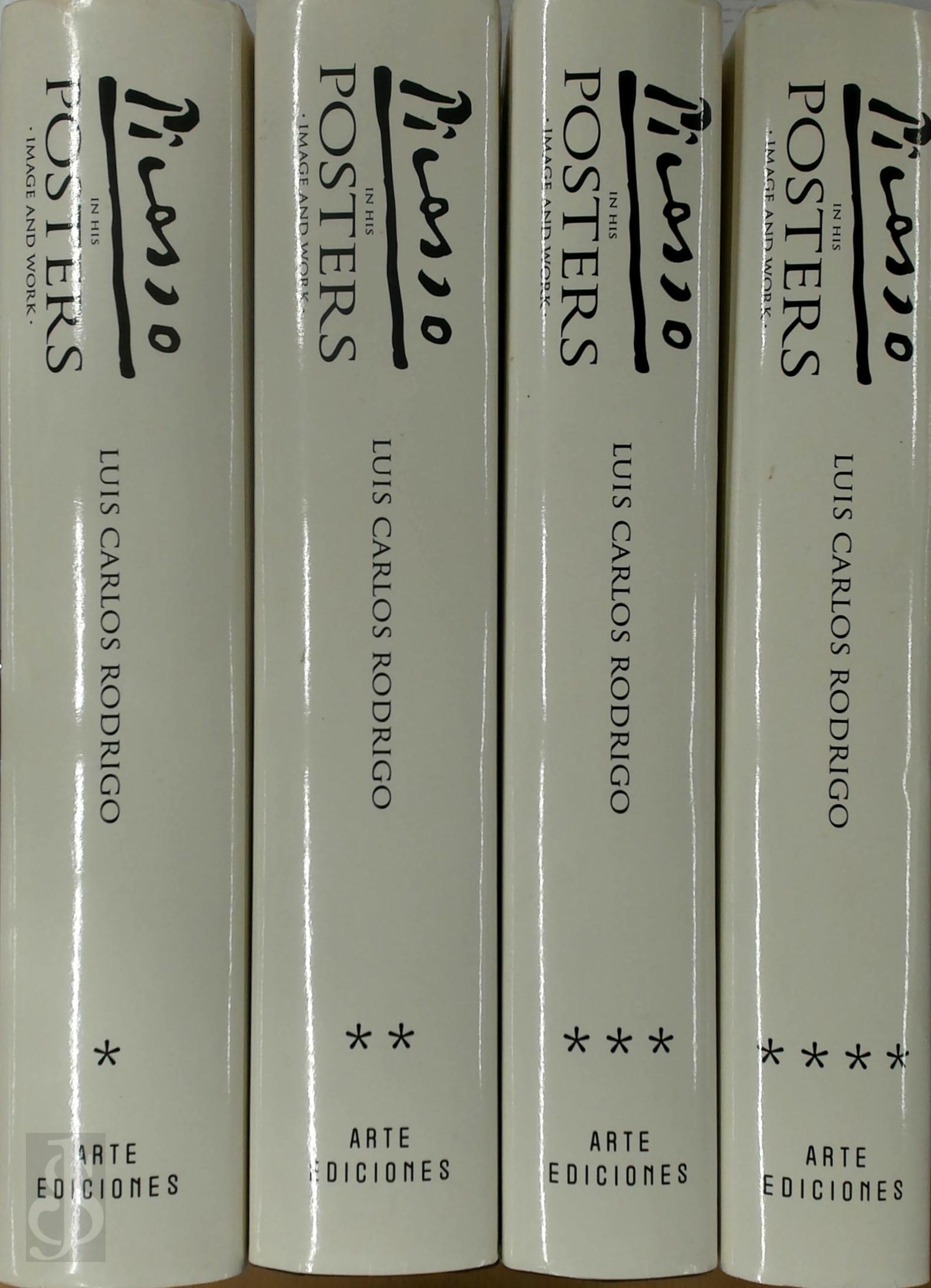 Luis Carlos Rodrigo 214819 - Picasso in his posters [4 volumes]. Image and Work