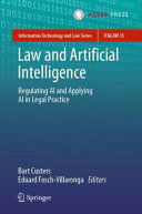 Bart Custers , Eduard Fosch-Villaronga - Law and Artificial Intelligence