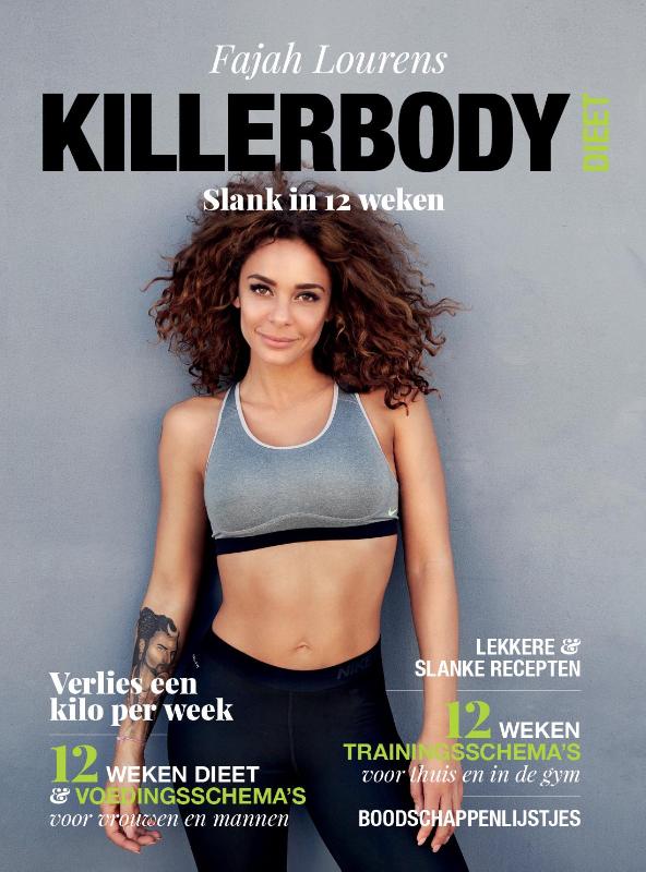 FAJAH LOURENS - Killer Body Book. Slank in 12 weken