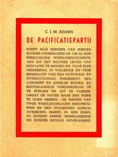 C.J.M. Adams [=walschap] - De pacificatiepartij