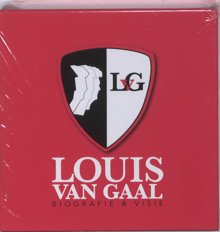 LOUIS VAN GAAL, AMP, A. / HEUKELS, R. JONKER - Louis van Gaal, Biografie & Visie. 2 boeken in luxe cassette