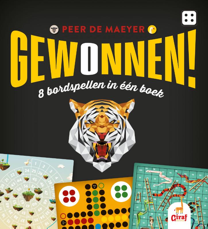 PEER DE MAEYER - Gewonnen! 8 Bordspellen in n boek