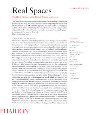 David Summers 162583 - Real Spaces. World Art History and the Rise of Western Modernism