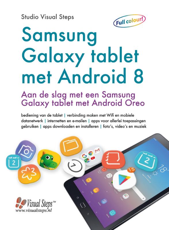 STUDIO VISUAL STEPS - Samsung Galaxy tablet met Android 8