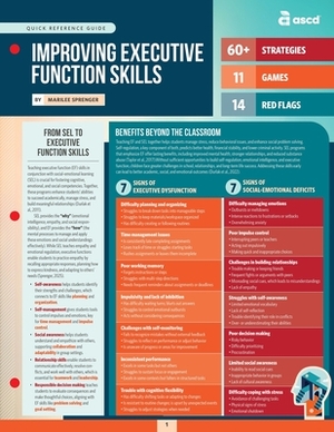 Improving Executive Function Skills (Quick Reference Guide) - Marilee ...