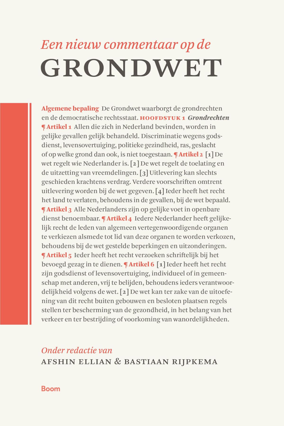Een nieuw commentaar op de Grondwet [eBook] (ISBN 9789024435555) De Slegte