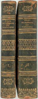 Nouveau dictionnaire des origines [2 volumes] - M. Fr. Noel, M. Carpentier