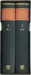 Dictionary of Seventeenth and Eighteenth-Century Dutch Philosophers - Wiep van Bunge, Henri Krop, Bart Leeuwenburgh, Paul Schuurman, Han van Ruler, Michiel Wielema (ISBN 9781855069664)