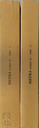 Mélanges de l'Ecole française de Rome Antiquite - 