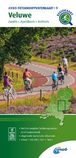 Fietsknooppuntenkaart Veluwe 1:100.000 - ANWB (ISBN 9789018046828)