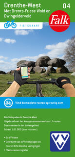 Falk VVV Fietskaart 04. Drenthe-West (ISBN 9789028704954)