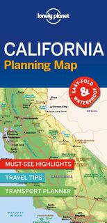 Lonely Planet California Planning Map - Lonely Planet (ISBN 9781788685917)