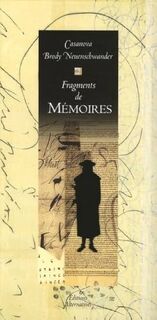 Fragments de Mémoires - Giacomo Casanova (ISBN 9782862274324)