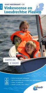 Anwb Waterkaart 21 Vinkeveense en Loosdrechtse plassen 2019 - Anwb (ISBN 9789018044978)