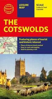 Philip's The Cotswolds - Philip's Maps (ISBN 9781849075381)