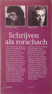 Schrijven als rorschach - Oliver Reynolds, Tomas Lieske (ISBN 9789021479446)