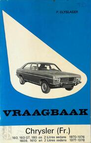 Vraagbaak Chrysler (Fr.) 1970-1978