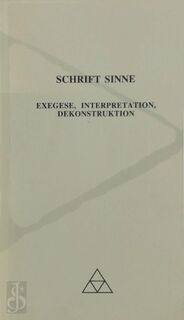 Schrift Sinne - Paolo Chiarini (ISBN 9783980339537)