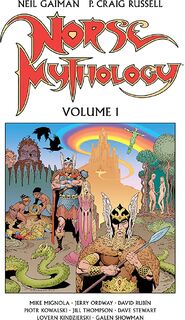 Norse Mythology Volume 1 [Graphic Novel] - Neil Gaiman, P. Craig Russell (ISBN 9781506718743)