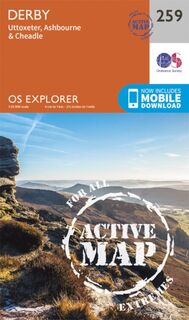 Derby, Uttoxeter, Ashbourne and Cheadle - Ordnance Survey (ISBN 9780319471319)