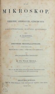 Das Mikroskop - P. Harting, Fr. Wilh. Theile