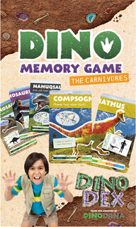 Dino Memory Game: The Carnivores - J.J. Johnson (ISBN 9781684817276)