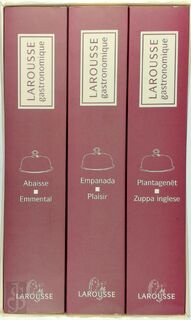 Larousse gastronomique Coffret - 3 volumes - Collectif, Laure Flavigny (ISBN 9782035602237)