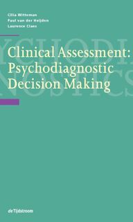 Clinical Assessment - Cilia Witteman, Paul van der Heijden, Laurence Claes (ISBN 9789024441297)