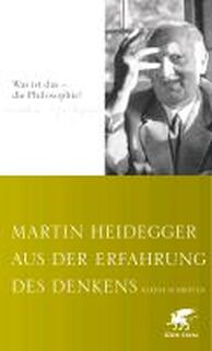 Kleine Schriften - Martin Heidegger (ISBN 9783608947571)