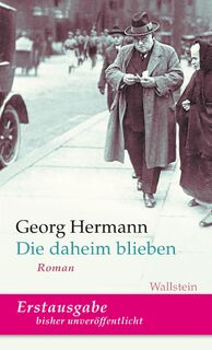 Die daheim blieben - Georg Hermann (ISBN 9783835354456)