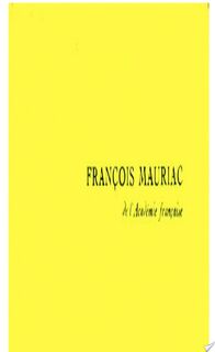洋書 Francois Mauriac Boeken François Mauriac | De Slegte