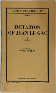 Imitation of Jean Le Gac - Jean le Gac