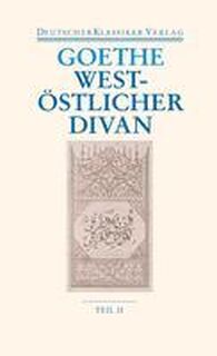 West-östlicher Divan - Johann Wolfgang Goethe (ISBN 9783618680383)